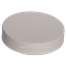 White bright lid with 70mm screw