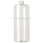 Bouteille PET tube 1000 ml transparent