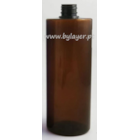 Bouteille PET tube 250 ml ambré