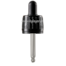 65mm dropper Pipette cap PP28 tamper evident ribbed black
