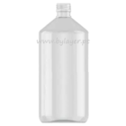 Bouteille PET cylindrique 1000 ml transparent