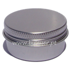 Aluminum jar 15ml with 39mm diameter with lid