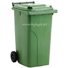 Wheeled waste collection container 240L