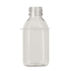 Anulado Frasco PET 125ml cilíndrico transparente