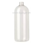 Anulado Frasco PET 1000ml  cilindrico transparente