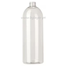 Botella PET cilindrica de 1000 ml transparente