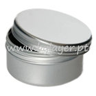 Aluminum jar 100ml with 67mm diameter with lid