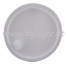 Disco vedante em PEDB branco Ø50x 0,2mm para boião de vidro de 100ml