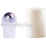 18/415 screw ROLL-ON cap white smooth with steel ball