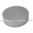 Tapa blanca de rosca de 52 mm lisa para tarro de vidrio de 50 ml