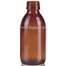 Glass bottle 150ml amber PP28