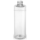 Botella PET tubo de 250 ml transparente
